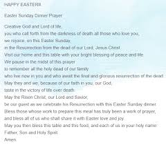 Loving god and lord of life, you who called forth from the darkness of death all those who love you, we rejoice, on this easter sunday, in the resurrection from the dead of our lord. Easter Dinner Prayer Dinner Prayer Easter Dinner Prayers