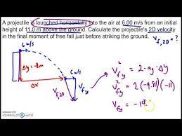 Projectile Motion Finding Final 2d