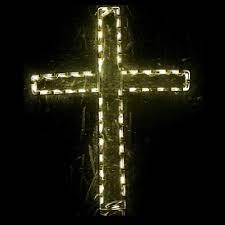 Cross Led Lighted Outdoor Easter