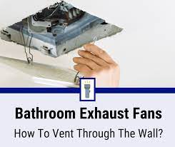 How To Vent A Bathroom Fan Through The