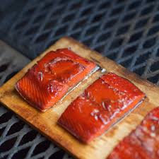 maple bourbon hot smoked salmon carne