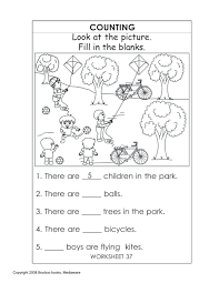 Numbers recognition by activity for nursery class. English Worksheets For Kindergarten Pdf