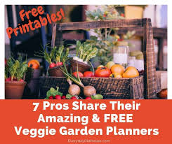Vegetable Garden Journal Printables