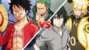 Luffy & Zoro Vs Naruto & Sasuke - YouTube
