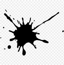 Paint Splatter Vector Png Image With