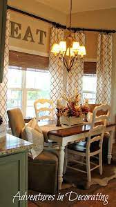 Panels and drapes, prarie curtains, swags, prairie. Adventures In Decorating Home Decor Home Sweet Home