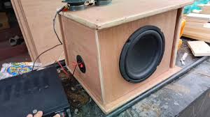 subwoofer box wedge l ported vented