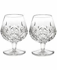 Waterford Stemware Lismore Brandy Glasses, Set of 2 & Reviews - Glassware &  Drinkware - Dining - Macy's