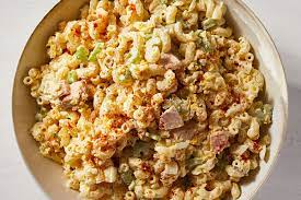 Macaroni Tuna Salad Recipe Easy gambar png