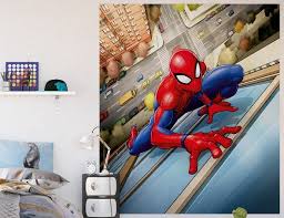 Spiderman Wall Mural Wallpaper Children