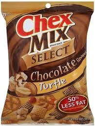 chex mix chocolate turtle snack mix