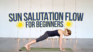 sun salutation flow for beginners free