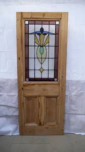 Reclaimed Stained Glass Door Chester
