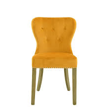 Including dining tables, leather dining chairs, and whistler chairs. Beaumont Dining Chair In 919 01 Mustard Fabric Oakwood Legs Dining Chairs Fishpools