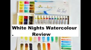 White Nights Watercolour Review Tubes And Pans St Petersburg Paints