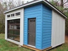 is it er to or build a shed in