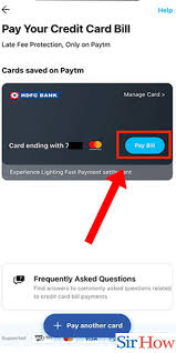 how to pay credit card bill in paytm 4