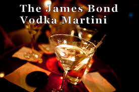 the james bond vodka martini the