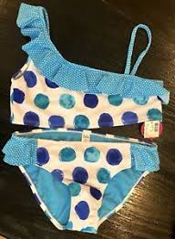 Details About New Justice Swimsuit Bikini Halter Sz 14 Girls Swim Wear Suit 2 Piece Polka Dot