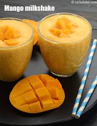 calories of mango milkshake is mango