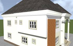 Simple Nigeria House Plan 4 Bedroom Duplex