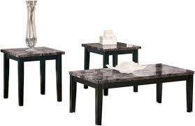 There are 5,005 suppliers who sells end tables and coffee tables on alibaba.com, mainly located in asia. Amazon Com Signature Design By Ashley Maysville Faux Marble Coffee Table Set Includes Table 2 End Tables Black Furniture Decor