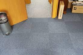 carpet tile install to commercial