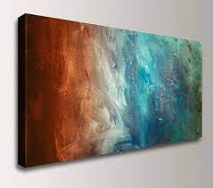 Abstract Painting Large Wall Art Canvas