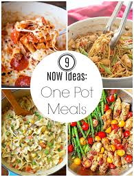 These quick and easy dinner recipes for one are perfect for busy weeknights when you need to hit the kitchen running. 9 Now Ideas One Pot Meals Make And Takes