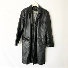 Gallery Genuine Leather Coat Size M