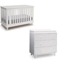 This set is defined by its clean lines, wood grains, and flared legs, all of which work to give it that iconic scandi vibe. Crib Dresser And Changing Table Modern Contemporary Nursery Furniture Sets You Ll Love In 2021 Wayfair
