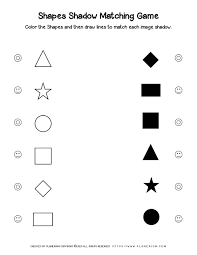 At esl kids world we offer high quality printable pdf worksheets for teaching young learners. Basic Shapes Worksheet Shadow Matching Game Planerium