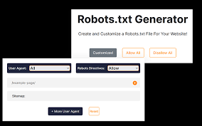 robots txt generator generate robots
