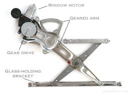 window regulator window motor how it