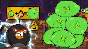 Angry Birds - BOMB ELECTRIC SHOCK WAVE VS CHEMICAL BAD PIGGIES - YouTube