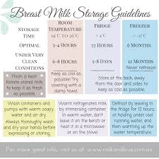 Ultimate Breastmilk Storage Guidelines For Pumping Mamas