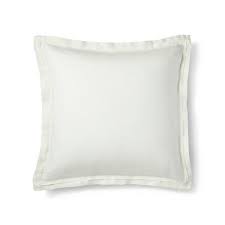 Sour Cream Linen Pillow Sham Euro