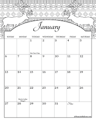 2019 Free Printable Calendars Lolly Jane