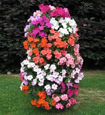 Flower Tower Vertical Planter Ideas