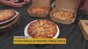 round table pizza shares its pi day