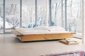 wood platform bed frame