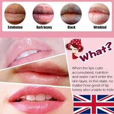 pink lip mask collagen anti ageing pad