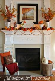 Fall Mantel Decorations