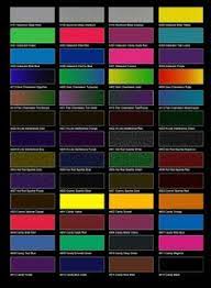 The ppg automotive color chart is a collection of different colors that enable motorists to select the best hues for their vehicles. 12 Car Paint Charts Ideas Paint Charts Car Painting Car Paint Colors