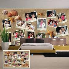 Customized Bed Room Wallpaper Photo