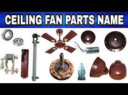 ceiling fan all parts name inside