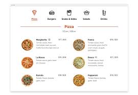 restaurant menu for html s