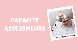how to write a capacity essment