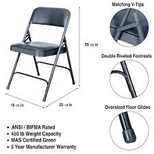 blue metal folding chairs at lowes com