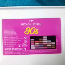 makeup revolution eyeshadow pallet